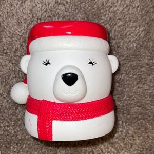 Polar bear bath and body works soap holder